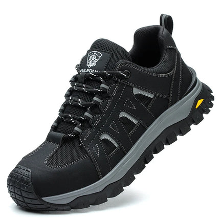 Men's Lightweight Breathable Steel Toe Safety Shoes