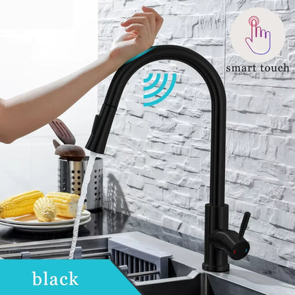 Smart Pull-Out Kitchen Faucet