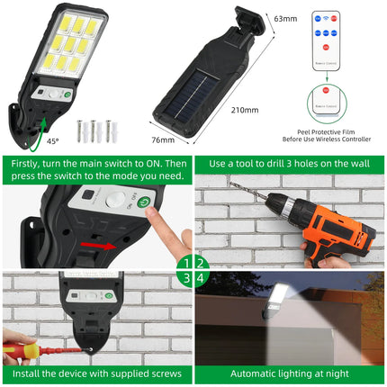 Outdoor Solar Motion Sensor Light