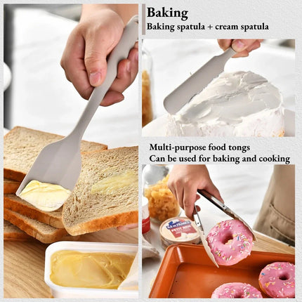 15-Piece Silicone Kitchen Utensil Set