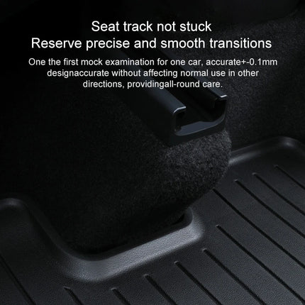Car Floor Mats for Tesla Model 3 Y 2019-2025 Car Four Seasons Waterproof Non-slip Floor Mat NEW TPE Special Car Accessories