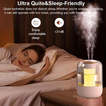 2.2L Double-Nozzle Air Humidifier