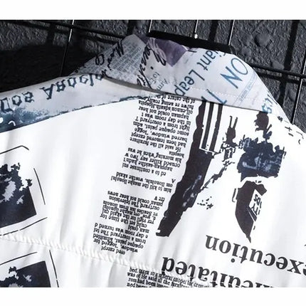Men’s Short-Sleeve Printed Shirt
