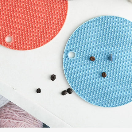 Honeycomb Silicone Trivet Mat