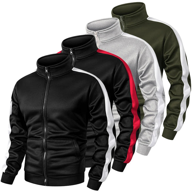 Men’s Fleece-Lined Colorblock Jacket