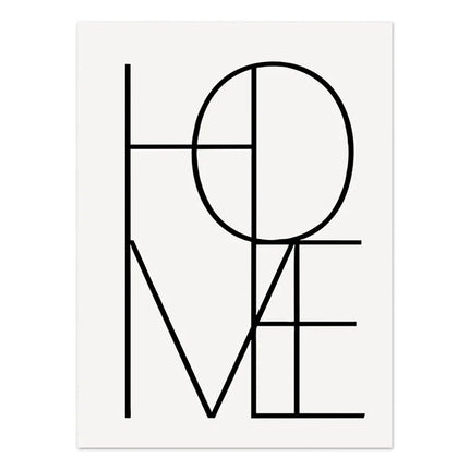Abstract Boho Geometric Wall Art