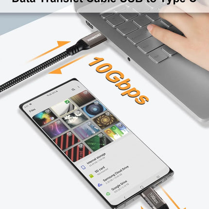 60W USB-A to USB-C Cable