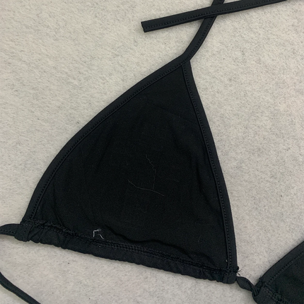 Studded Triangle Bikini Top