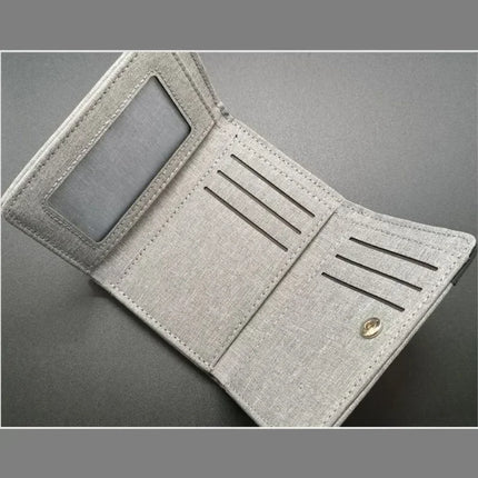 Canvas Trifold Wallet