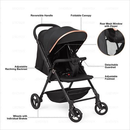 Ultralight Reversible Baby Stroller