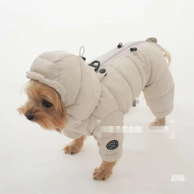 Warm Four-Legged Dog Coat