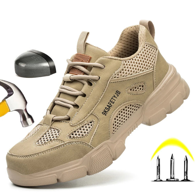 Men Steel Toe Safety Sneakers