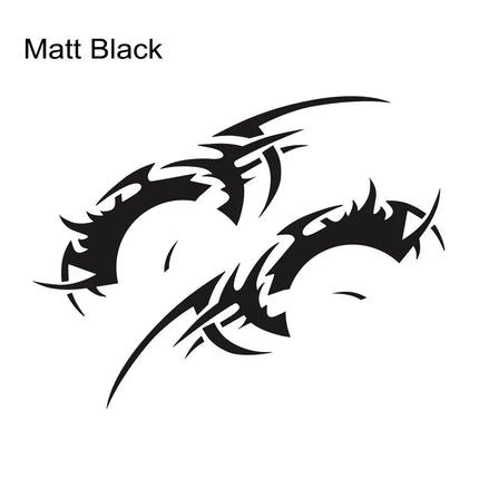 Flame Pattern Car Decal
