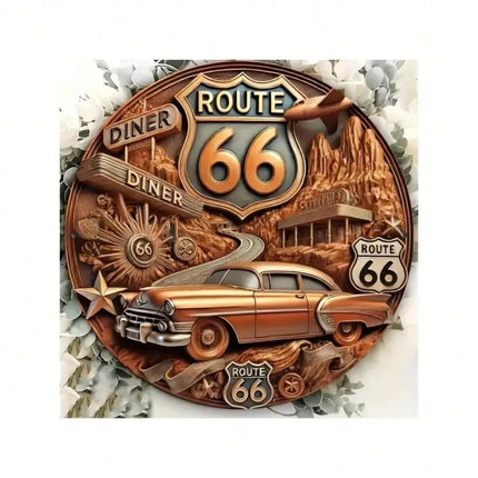 Antique Route Outdoor Wall Decor