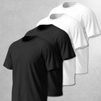 L / Black and white / Pack of 4