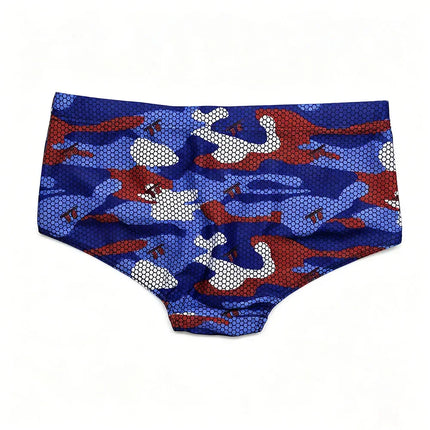 Men's Camouflage Print Swim Trunks