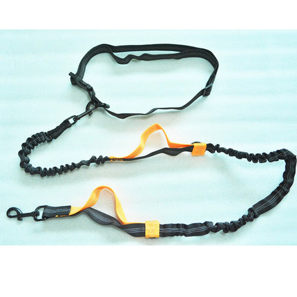 Double Elastic Reflective Dog Leash