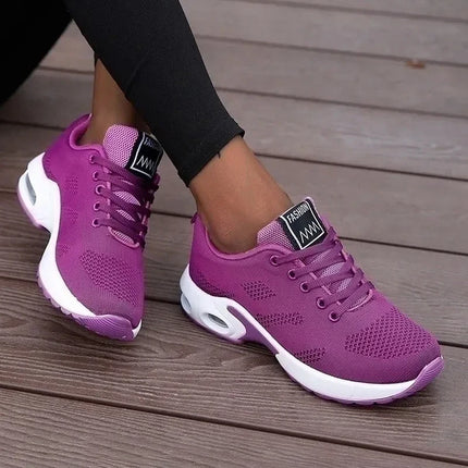 Women's Breathable Platform Sneakers