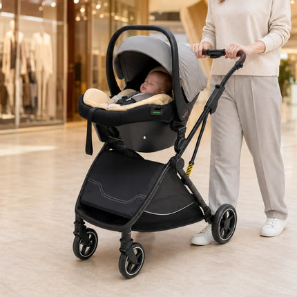 2-in-1 High-View Baby Travel System