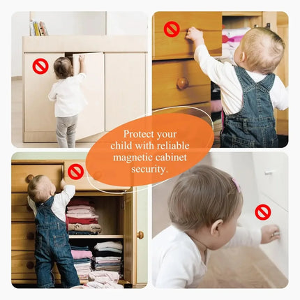 Magnetic Child Safety Cabinet Lock