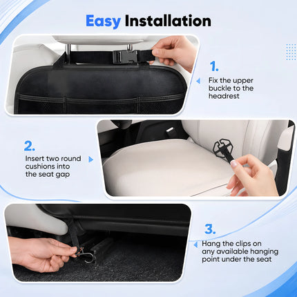 Car Backseat Organizer with Tray