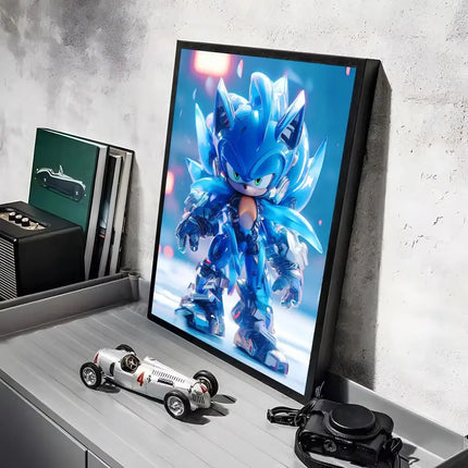 Sonic Anime Wall Poster