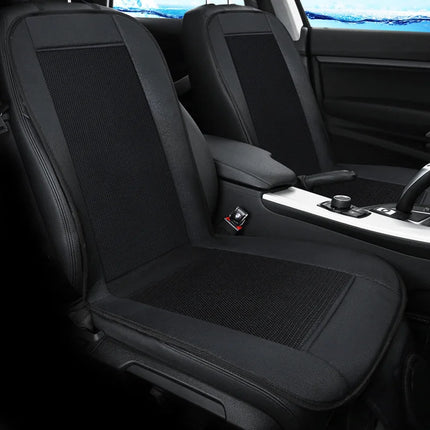 Spacer Car Cooling Seat Cushion–8-Fan Ventilation System Black