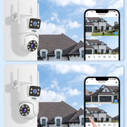 6MP Dual-Lens Wi-Fi PTZ Security Camera