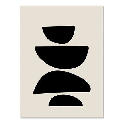 Abstract Boho Geometric Wall Art