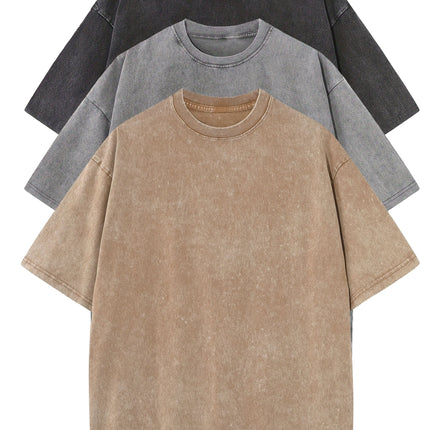 Men’s 100% Cotton Loose-Fit T-Shirts