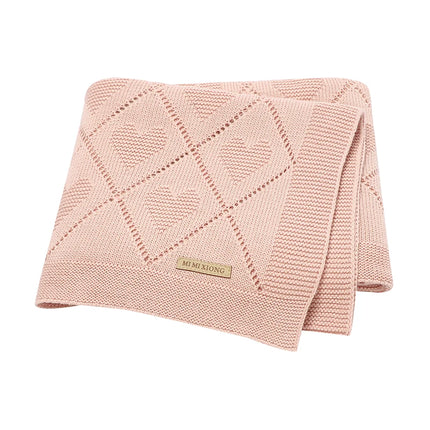 Soft Cotton Knit Baby Blanket