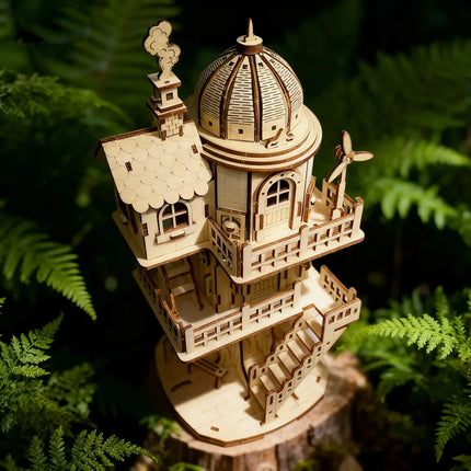 3D Wooden Tree House Puzzle