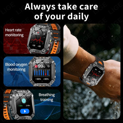 Smartwatch with Flashlight