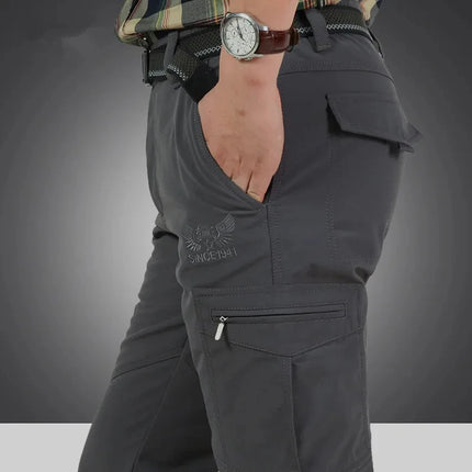Men’s Winter Fleece Cargo Pants