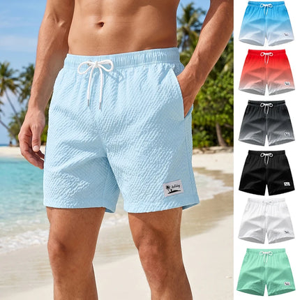 Men's Seersucker Swim Shorts