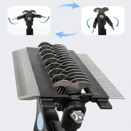 3-in-1 Pet Deshedding Brush