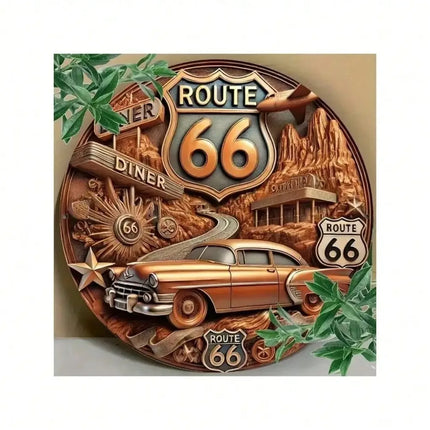 Antique Route Outdoor Wall Decor