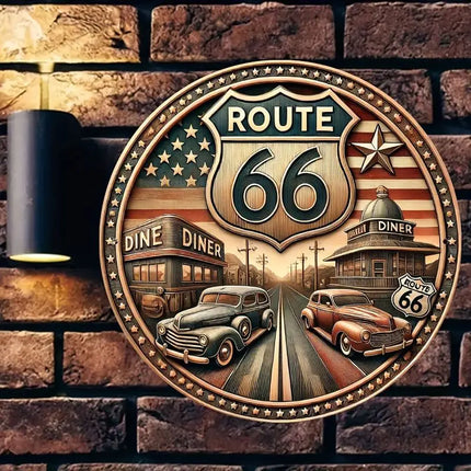 Antique Route Outdoor Wall Decor