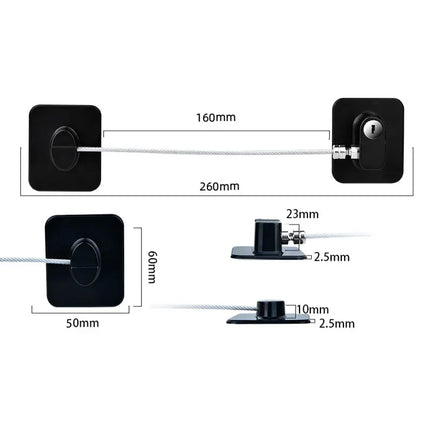Childproof Safety Lock with Key