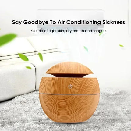 Mini Woodgrain Aroma Diffuser