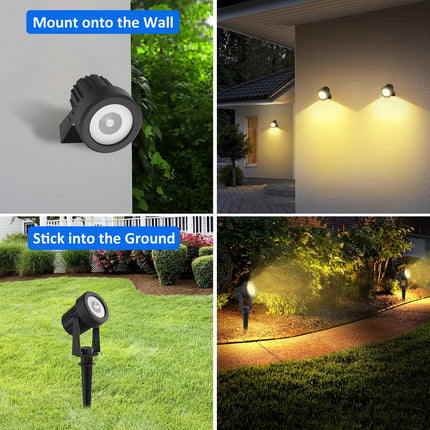 Solar LED Garden Spotlight