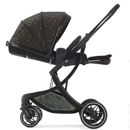 High-Landscape Reversible Baby Stroller