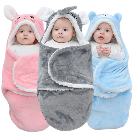 Warm Flannel Baby Sleeping Bag