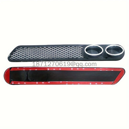 Dual Exhaust Pipe Decorative Stickers