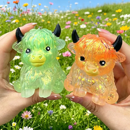 Highland Cow Squishy Toy