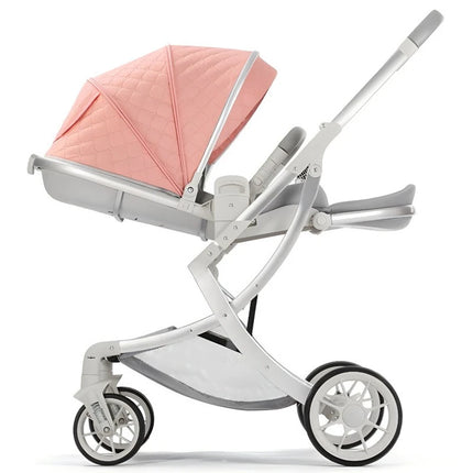 High-Landscape Reversible Baby Stroller