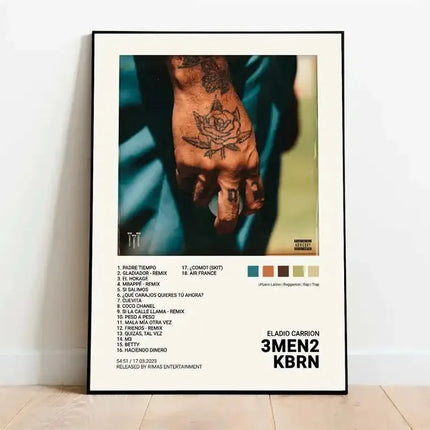 Latin Pop Music Poster