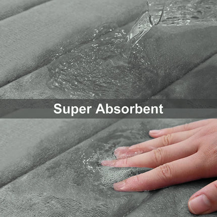 U-Shape Memory Foam Bathroom Mat