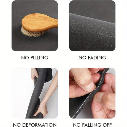L-Shaped Non-Slip Absorbent Floor Mat