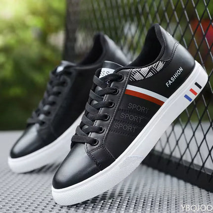 Men's Flat-Sole Casual Walking Sneakers